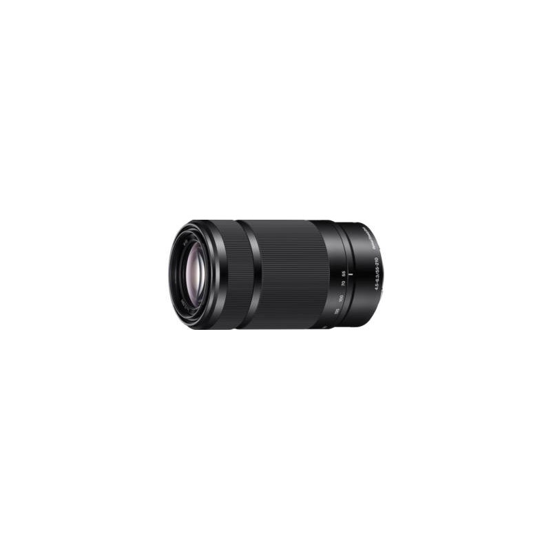 Sony E 55-210 mm f/4.5-6.3 noir monture Sony E objectif photo hybride